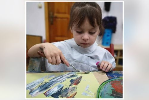 «Масленая живопись для детей» Мастер-класс в технике масло на холсте 5+!